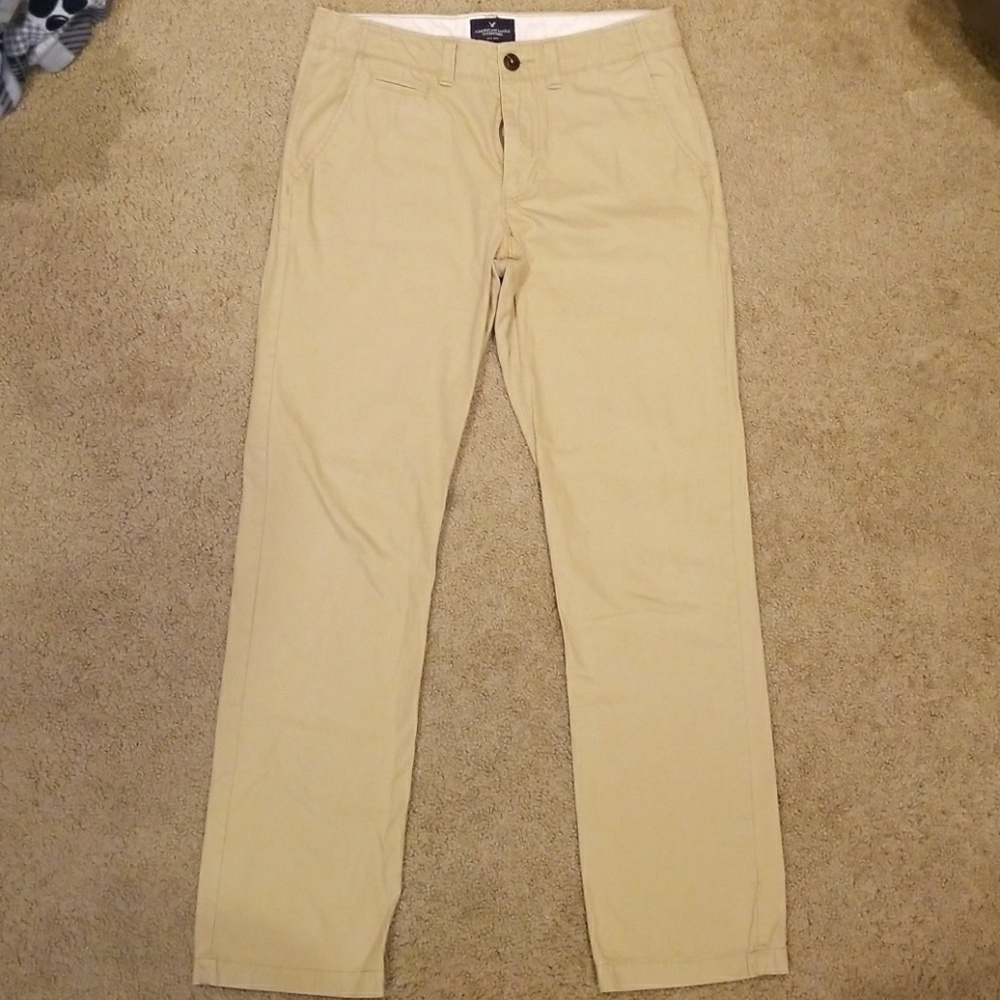Men's American Eagle Tan Chinos